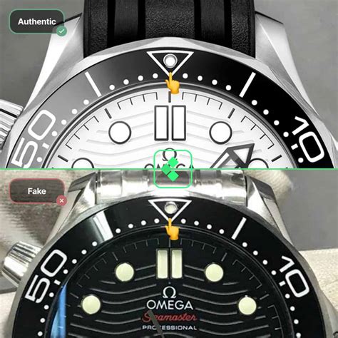 fake vs real omega seamaster|omega seamaster clone.